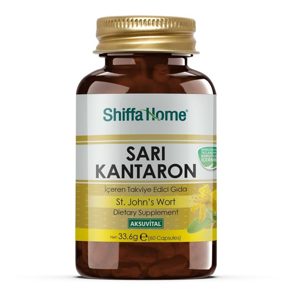 Shiffa Home Sarı Kantaron 33,6 Gr 60 Kapsül