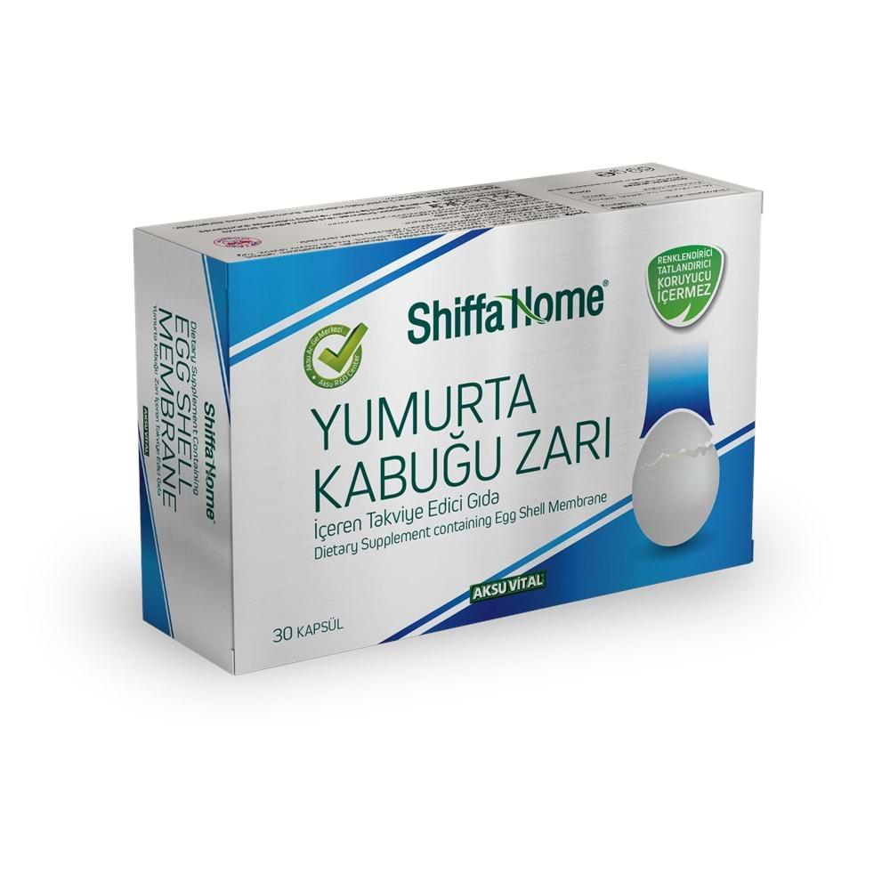 Shiffa Home Yumurta Kabuğu Zarı 620 Mg 30 Kapsül