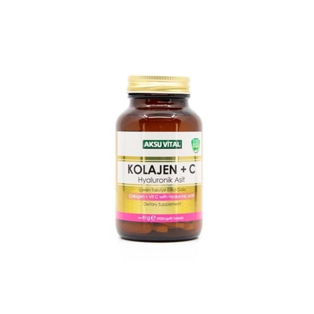 Aksu Vital Kolajen +C Hyaluronik Asit 81 Gr 60 Kapsül