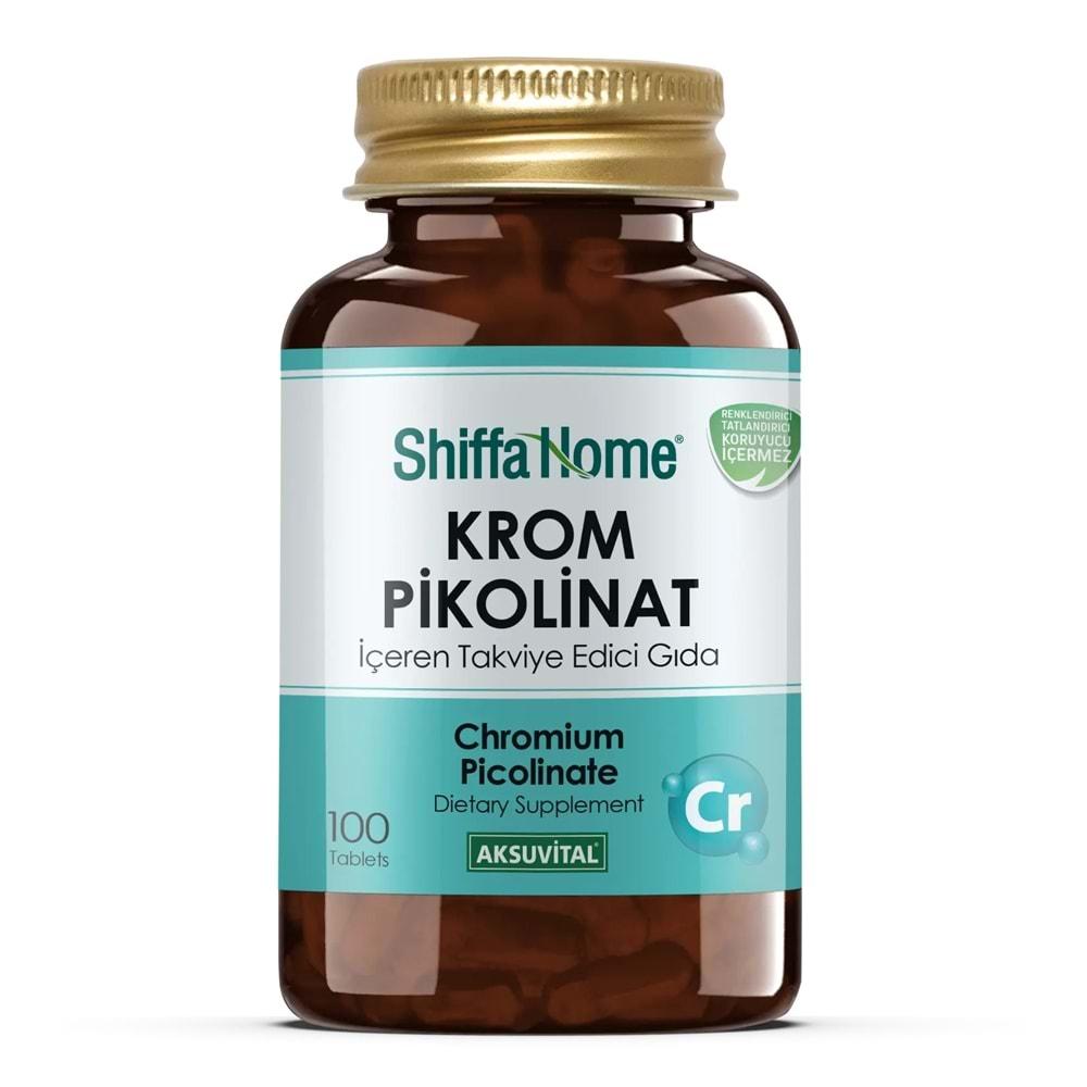 Shiffa Home Krom Pikolinat 160 Mg 100 Kapsül