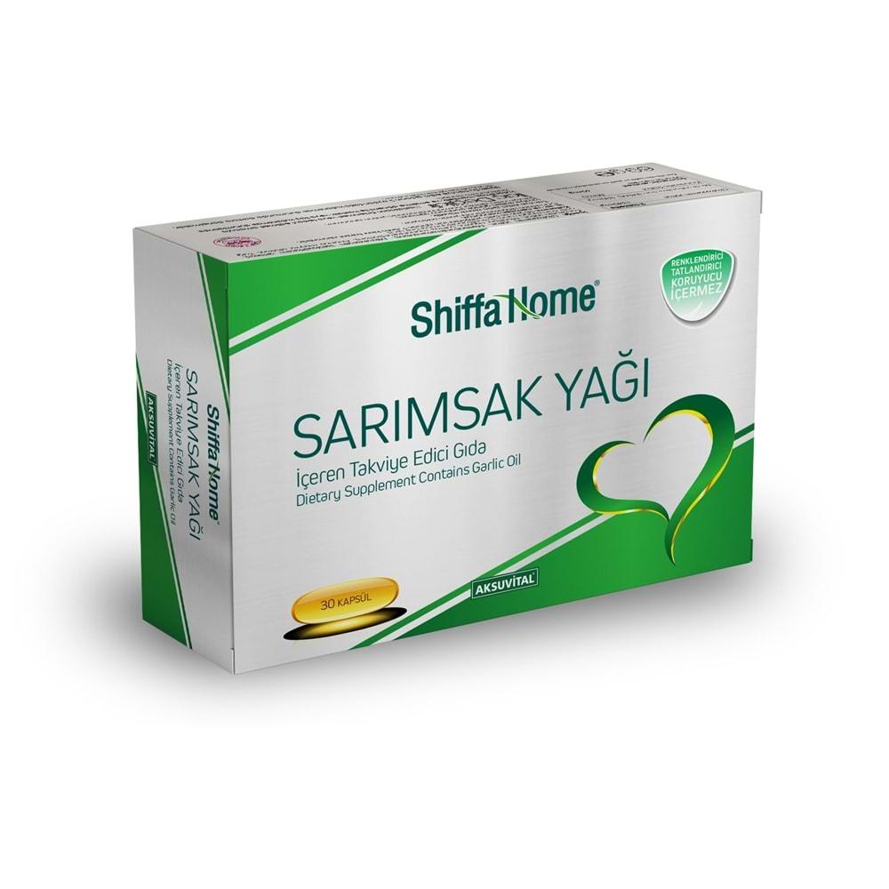 Shiffa Home Sarımsak Yağı 1000 Mg 30 Softjel Kapsül