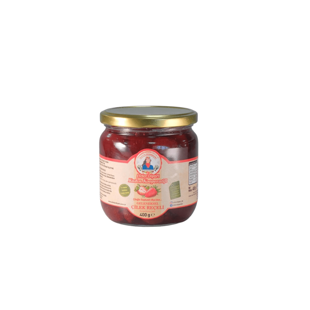 Efeler Diyarı Çilek Reçeli 400 Gr