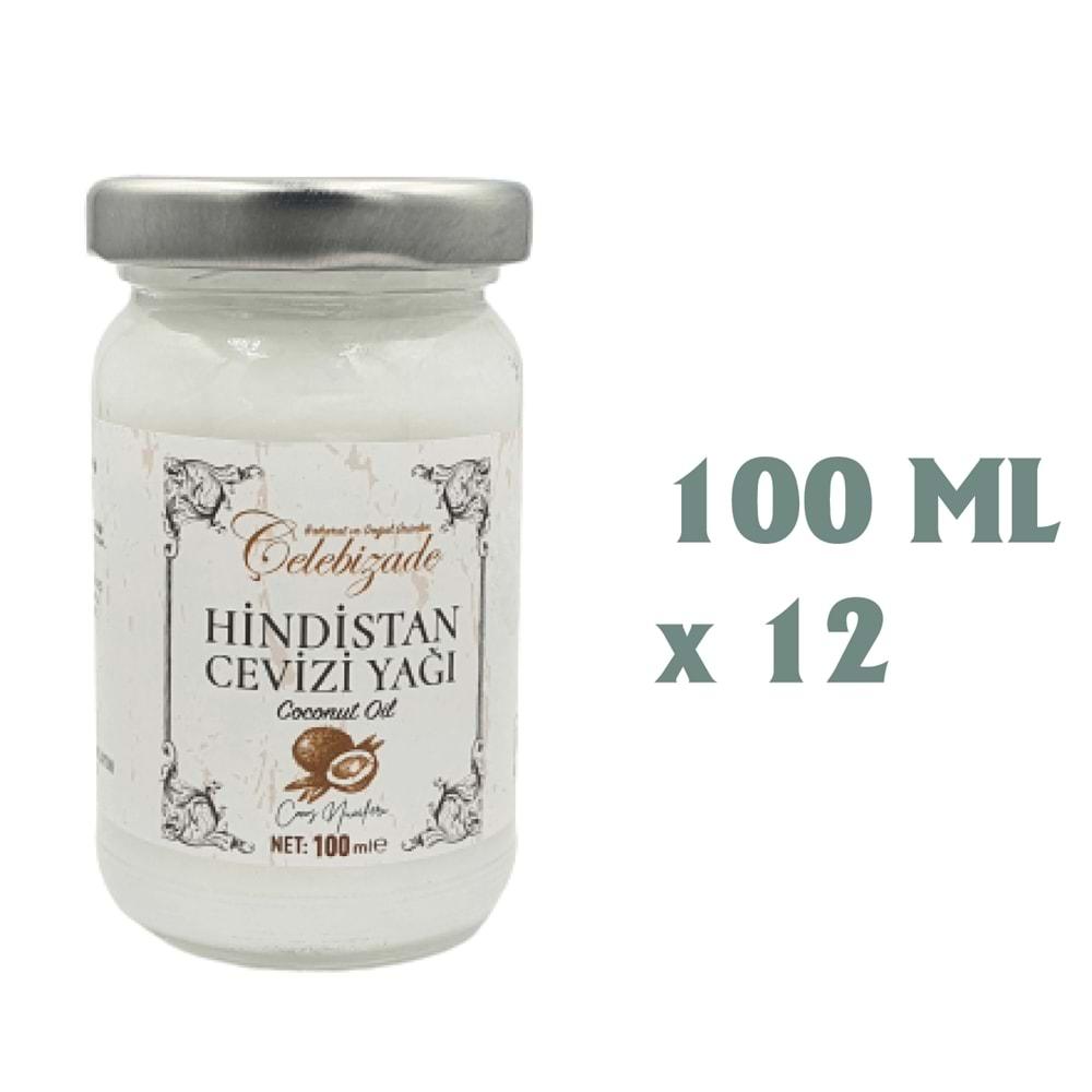 Çelebizade Hindistan Cevizi Yağı 100 ML X 12 Adet