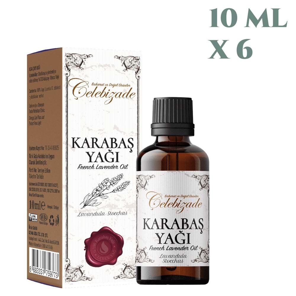 Çelebizade Karabaş Yağı 10 ML X 6 Adet