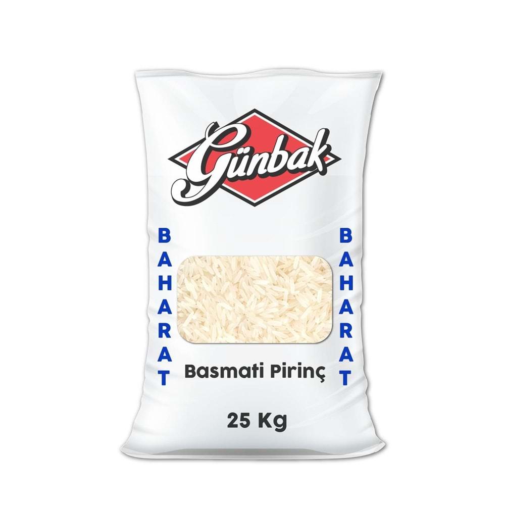 Günbak Basmati Pirinç 25 Kg