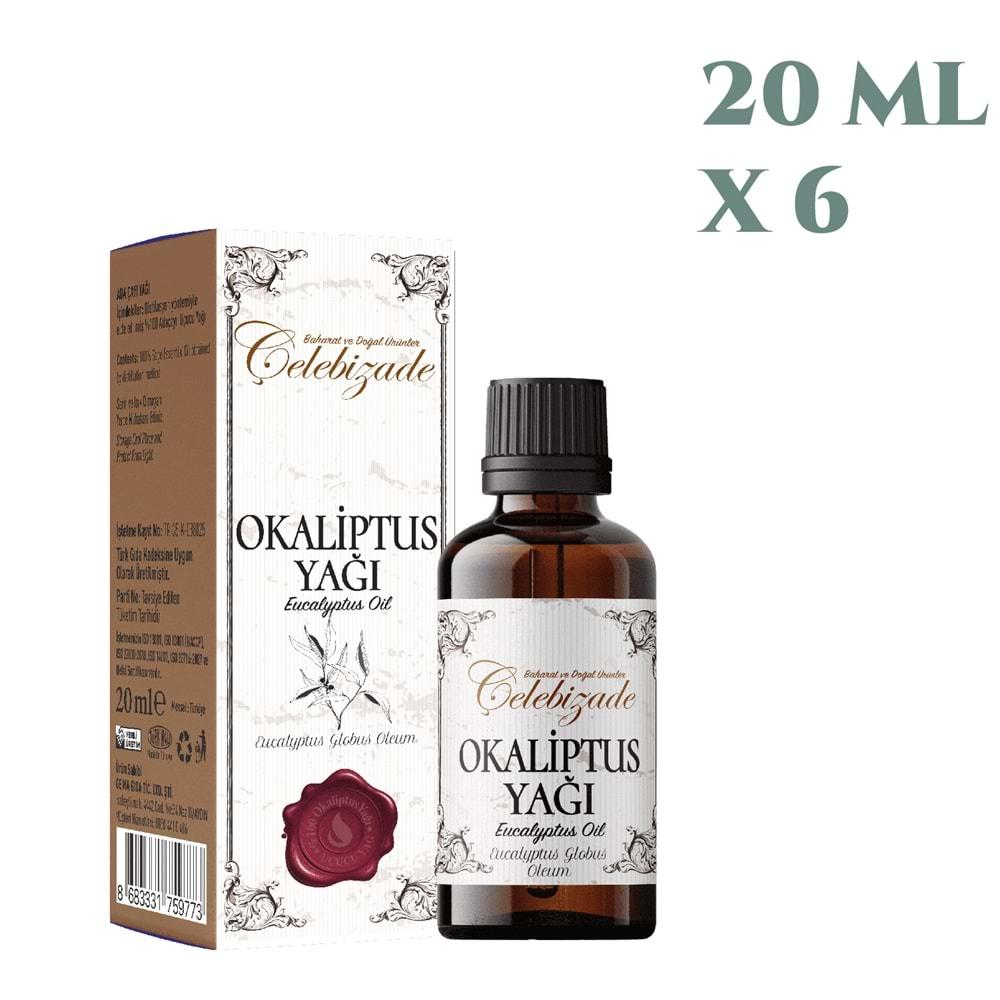 Çelebizade Okaliptus Yağı 20 ML X 6 Adet