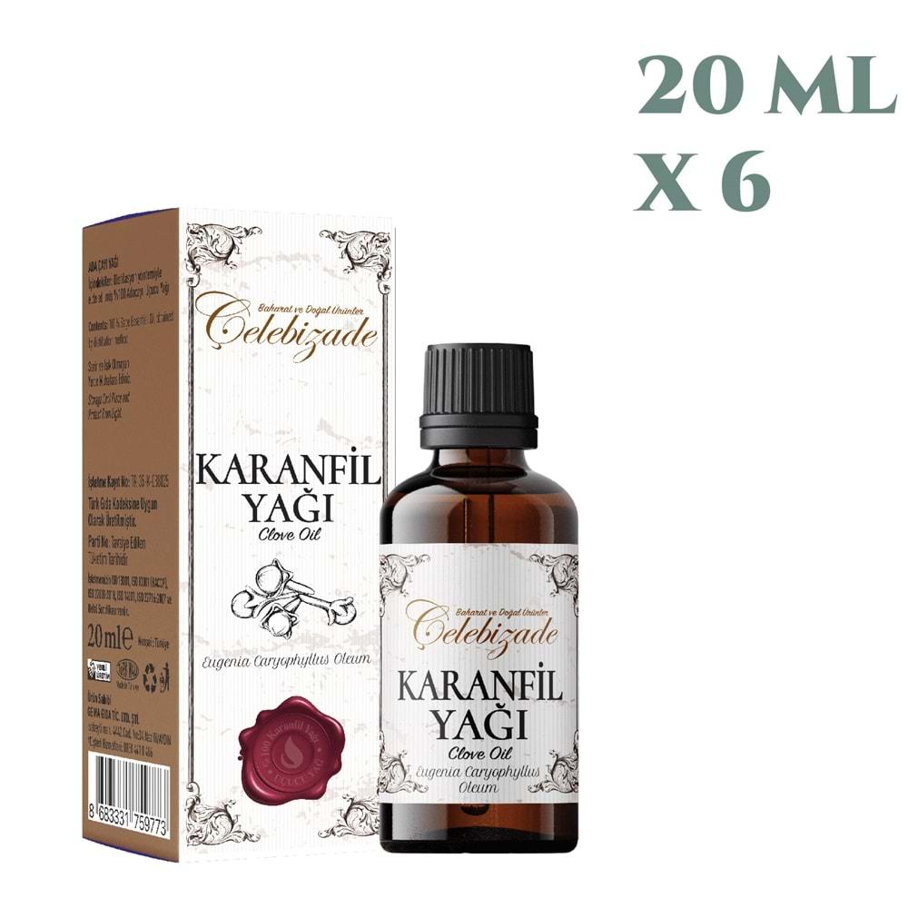 Çelebizade Karanfil Yağı 20 ML X 6 Adet