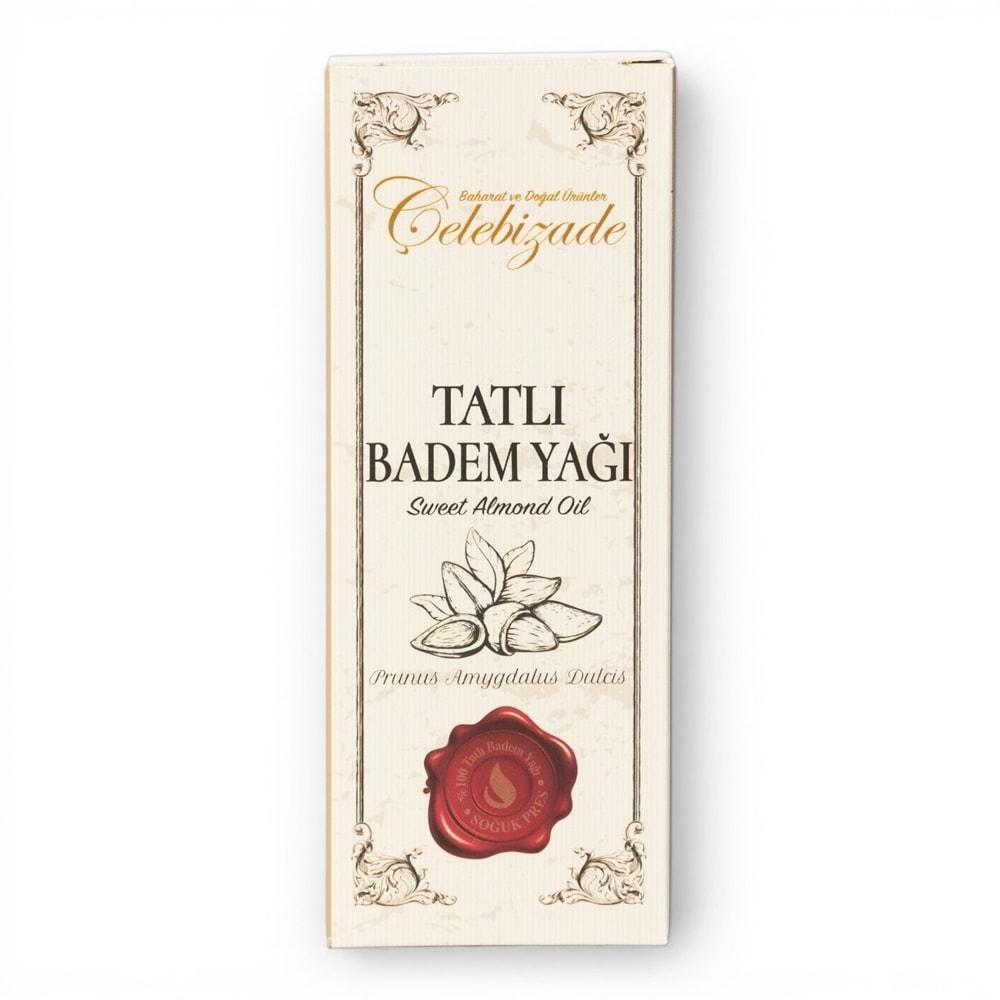 Çelebizade Tatlı Badem Yağı 100 ML X 6 Adet