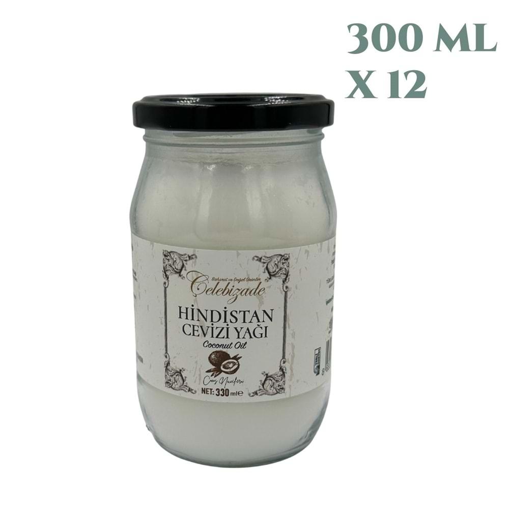 Çelebizade Hindistan Cevizi Yağı 330 ML X 12 Adet