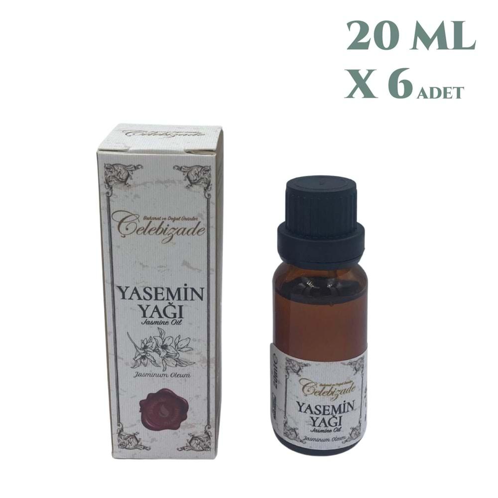 Çelebizade Yasemin Yağı 20 ML X 6 Adet