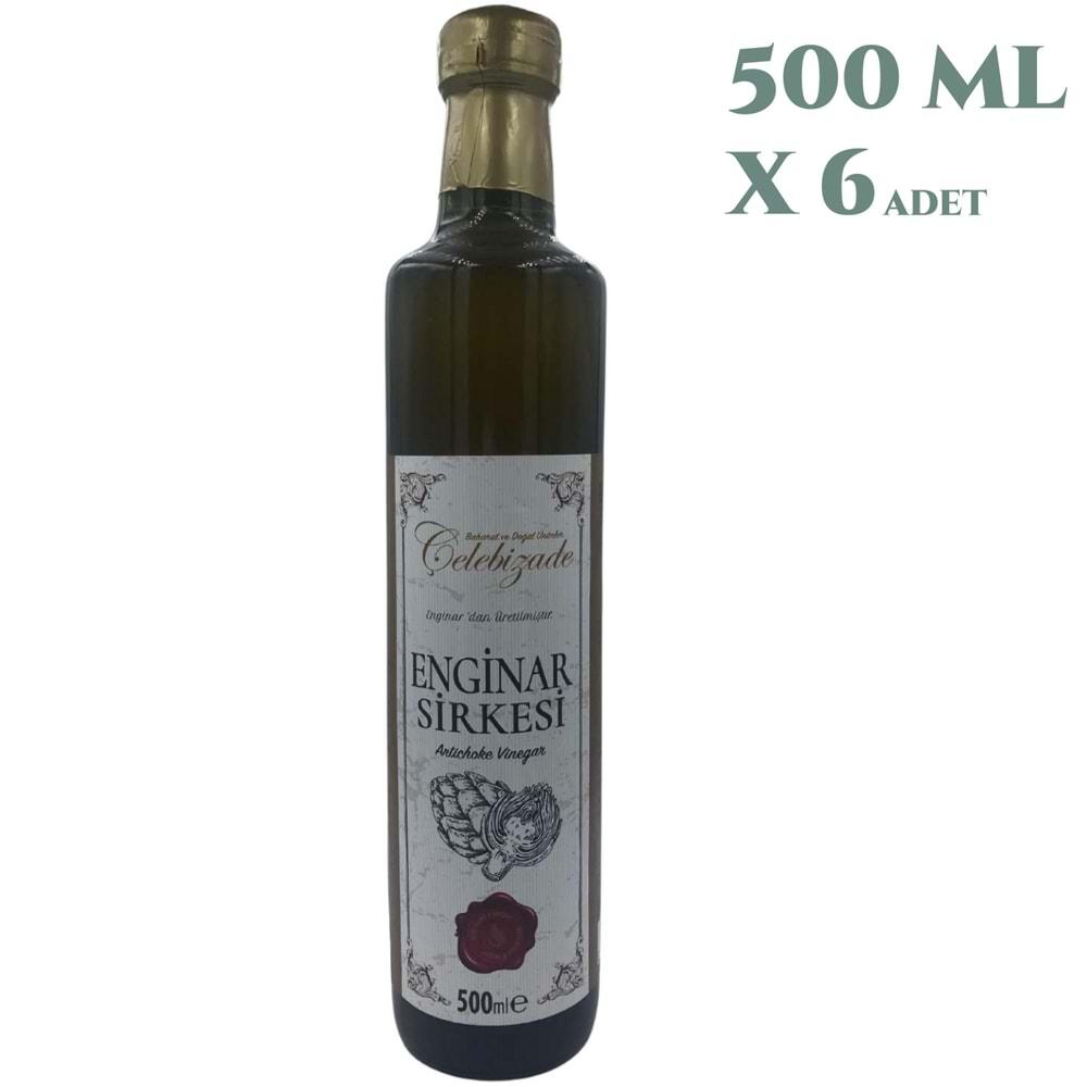 Çelebizade Enginar Sirkesi 500 ML X 6 Adet