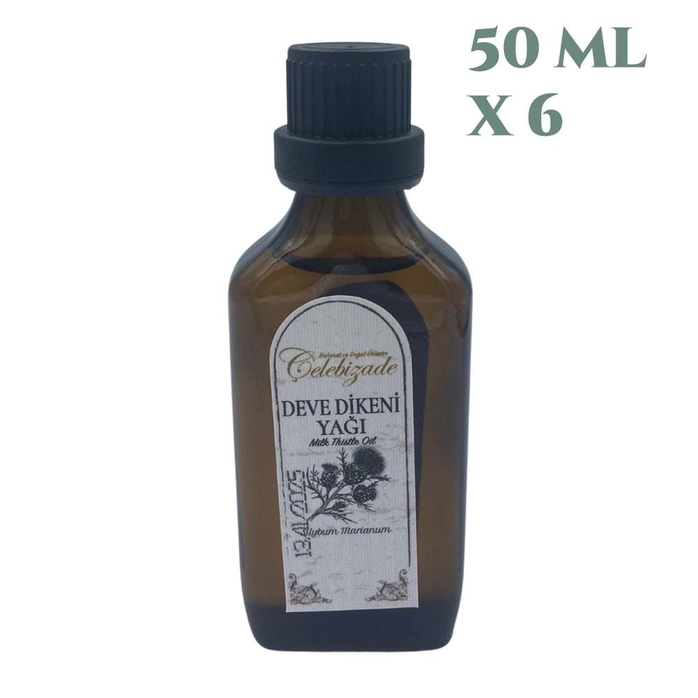 Çelebizade Deve Dikeni Yağı 50 ML X 6 Adet