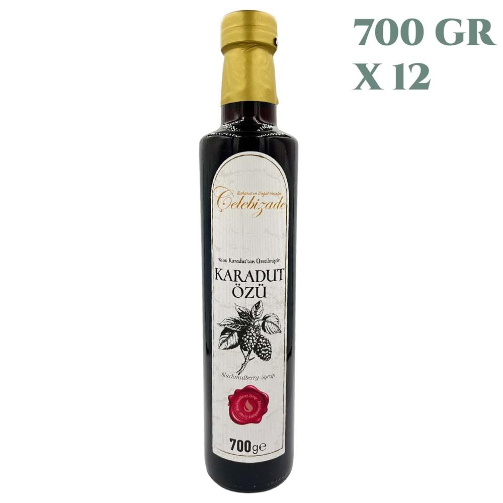 Çelebizade Karadut Özü 700 Gr x 12 Adet