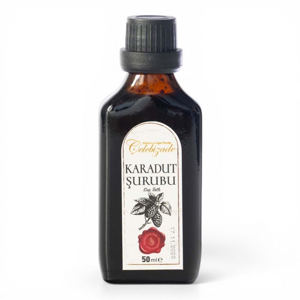 Çelebizade Karadut Şurubu 50 ML