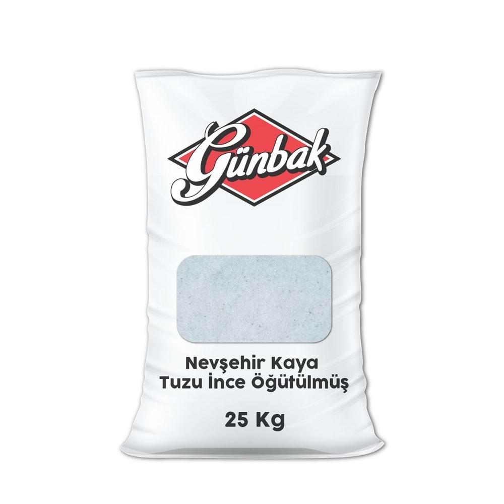 Nevşehir Kaya Tuzu İnce Öğütülmüş Çuval 25 Kg