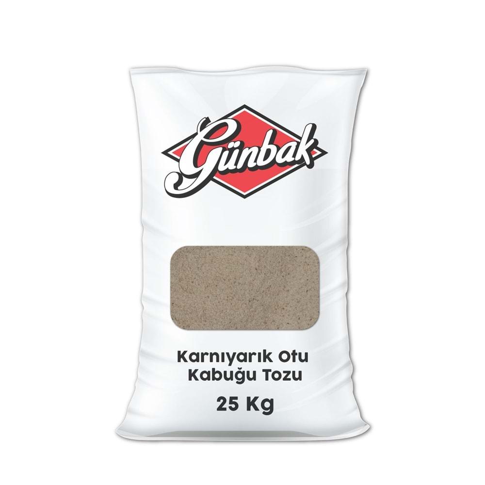 Karnıyarık Otu Kabuğu Tozu Çuval 25 Kg