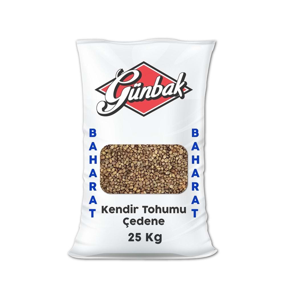 Kendir Tohumu Çedene Çuval 25 Kg