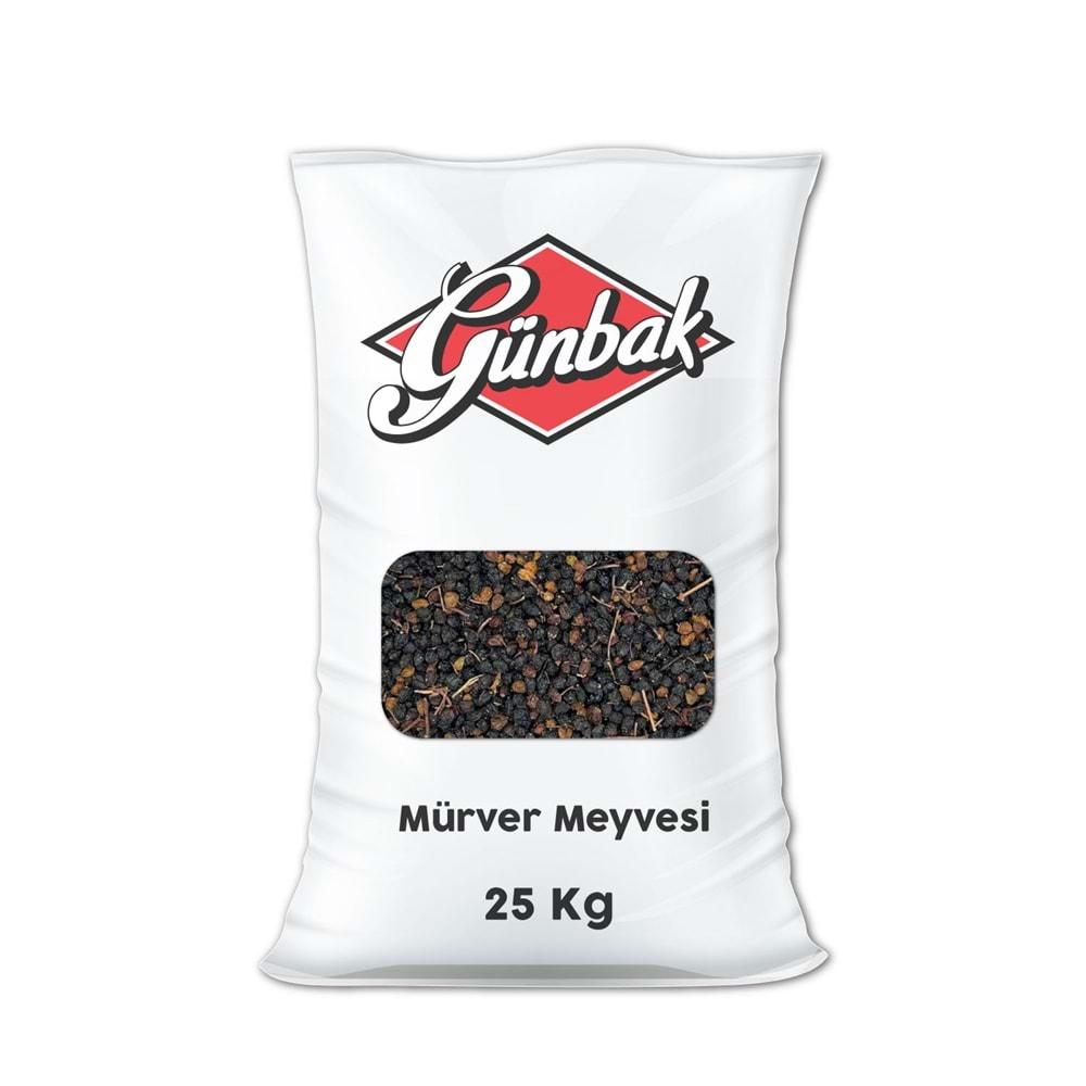 Mürver Meyvesi Çuval 25 Kg