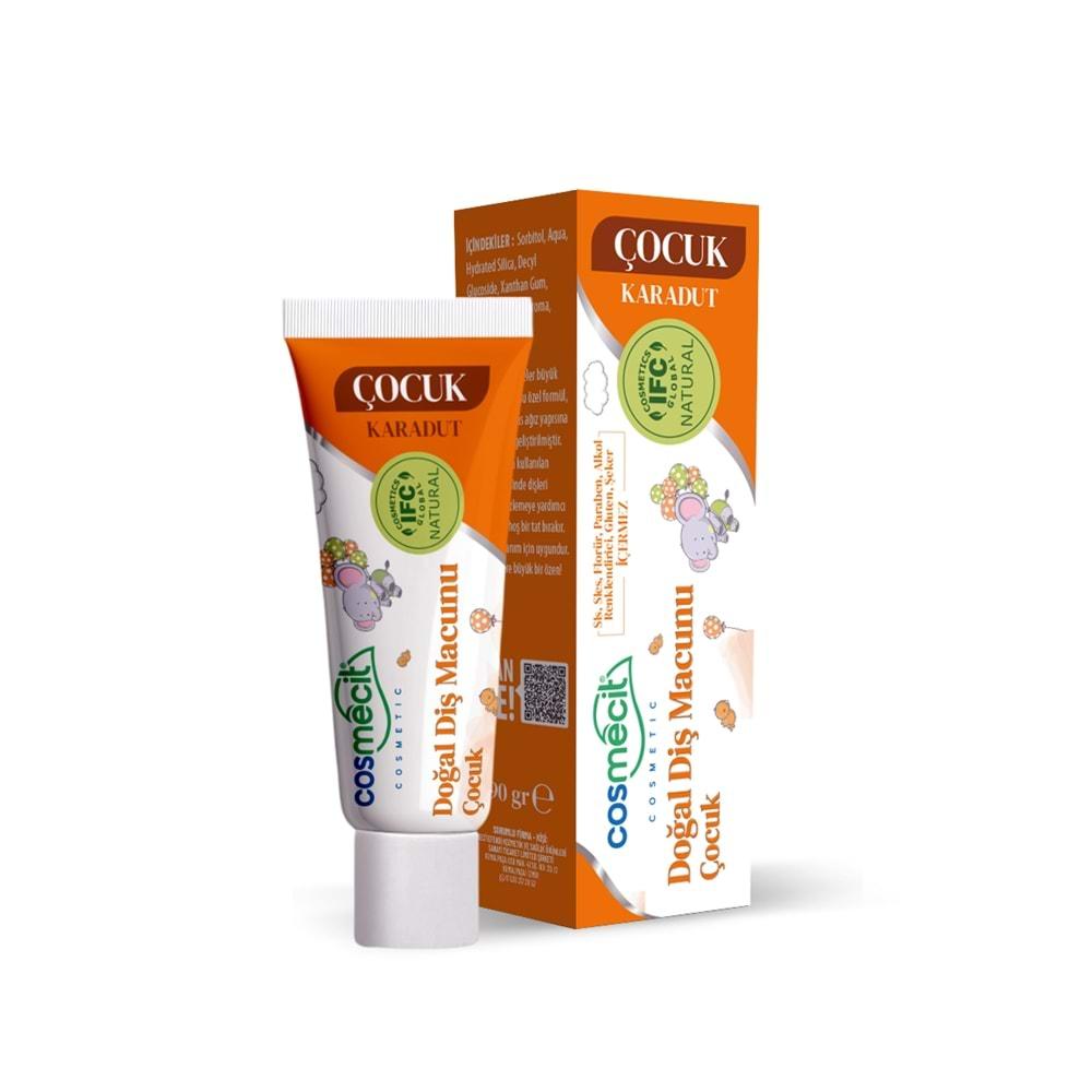 Cosmecit Çocuk Doğal Diş Macunu 90 Gr