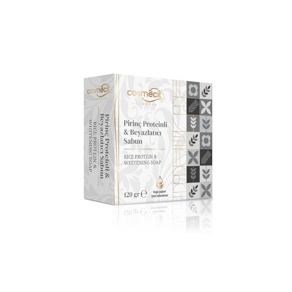 Cosmecit Pirinç Proteinli & Beyazlatıcı Sabun 120 Gr