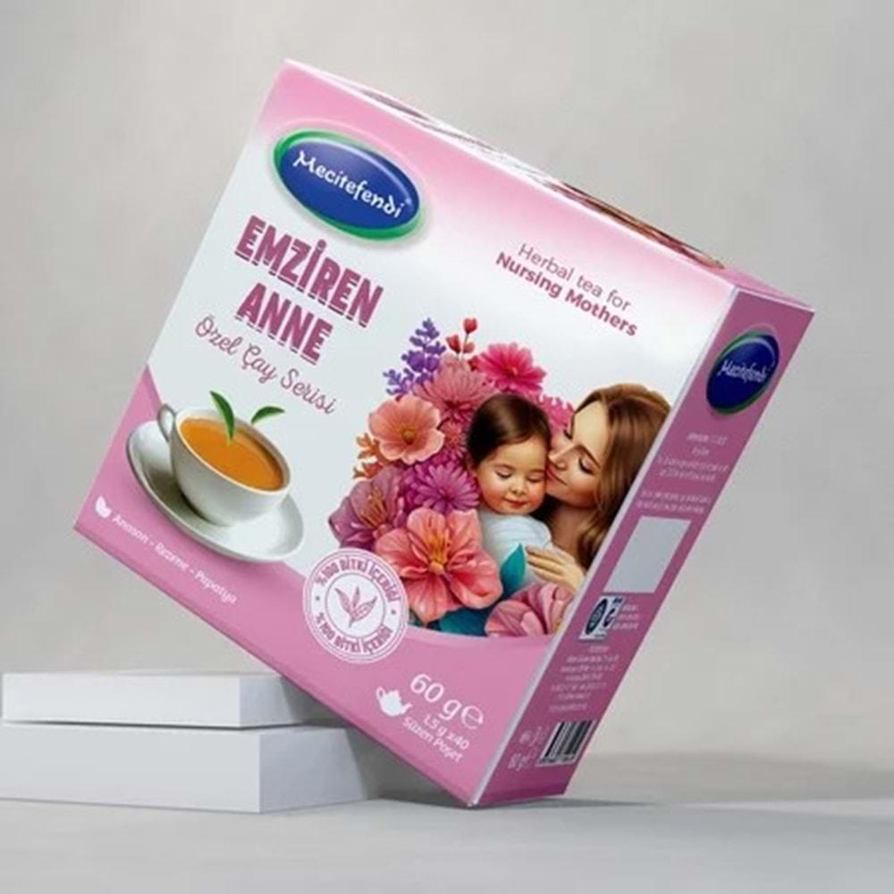 Mecitefendi Emziren Anne Bitki Çayı Süzen Poşetli 40 Adet 60 Gr