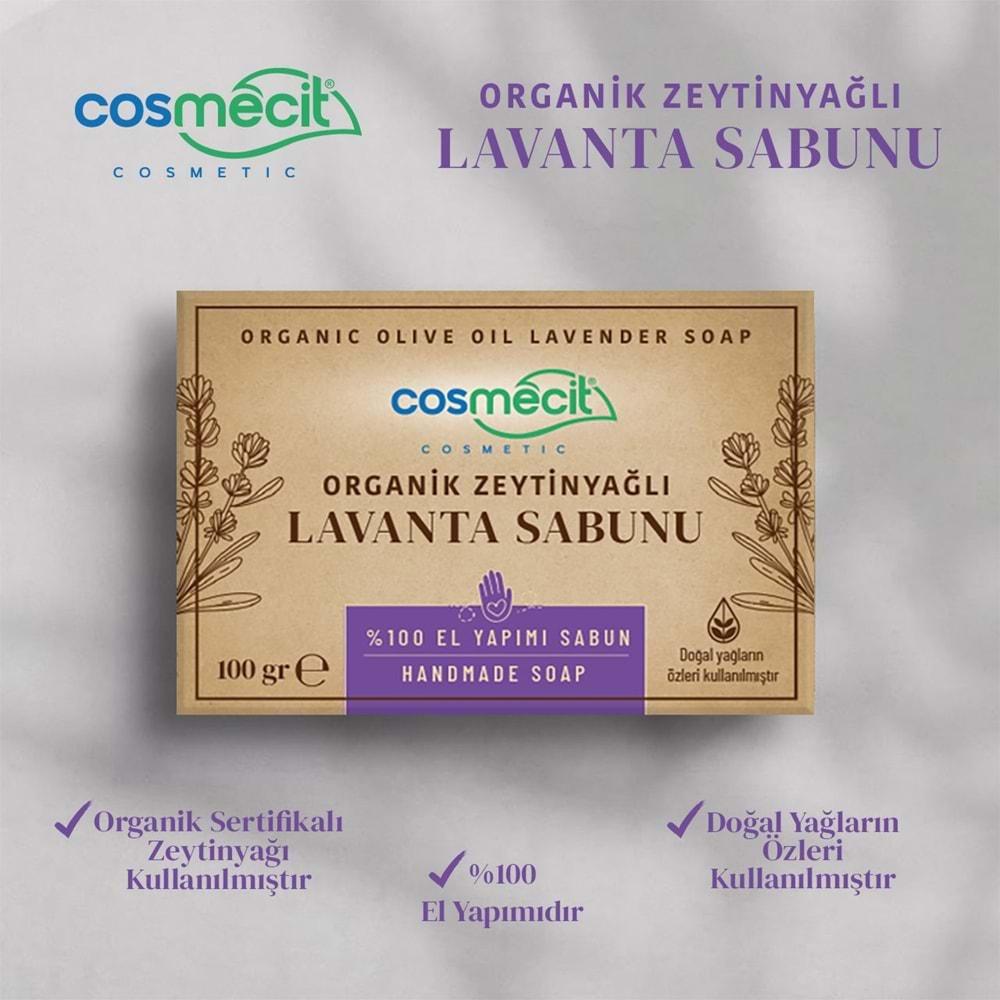 Cosmecit Organik Lavanta Sabunu Zeytinyağlı 100 Gr