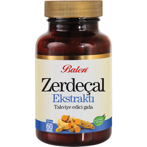 Balen Zerdeçal Ekstraktı 325 Mg 60 Kapsül