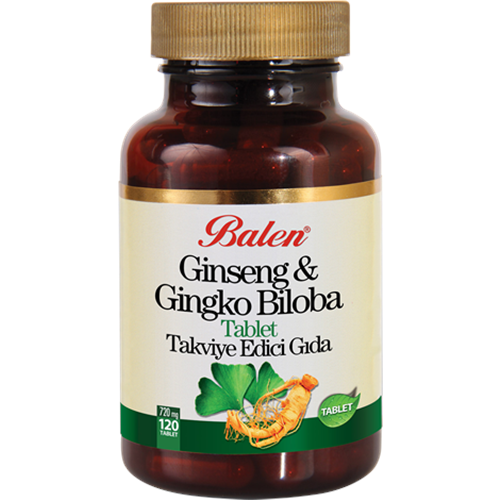 Balen Ginseng Ginkgo Biloba 720 Mg 120 Tablet
