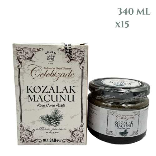 Çelebizade Kozalak Macunu 340 ML x 15 Adet