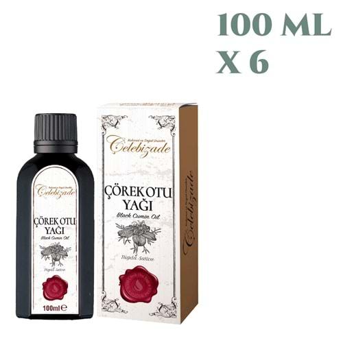 Çelebizade Çörek Otu Yağı 100 ML X 6 Adet