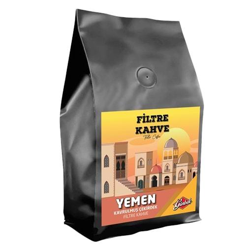Günbak Yemen Kavrulmuş Çekirdek Filtre Kahve 250 Gr