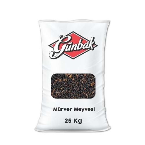 Mürver Meyvesi Çuval 25 Kg