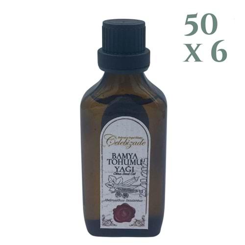 Çelebizade Bamya Tohumu Yağı 50 ML X 6 Adet