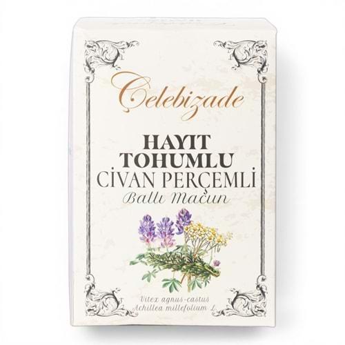 Çelebizade Hayıt Tohumlu Civan Perçemli Ballı Macun 340 Gr