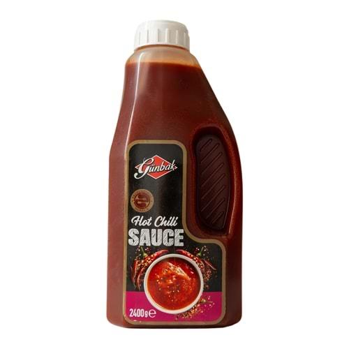 Günbak Hot Chili Sos 2,4 Kg