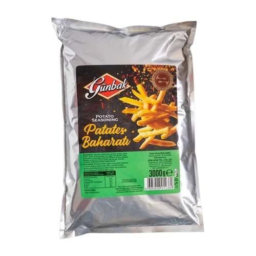 Günbak Patates Baharatı 3 Kg