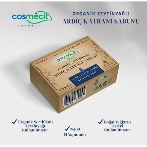 Cosmecit Organik Ardıç Katranı Sabunu Zeytinyağlı 100 Gr