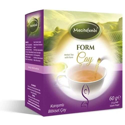 Mecitefendi Form Çay Süzen Poşetli 40 Adet 60 Gr
