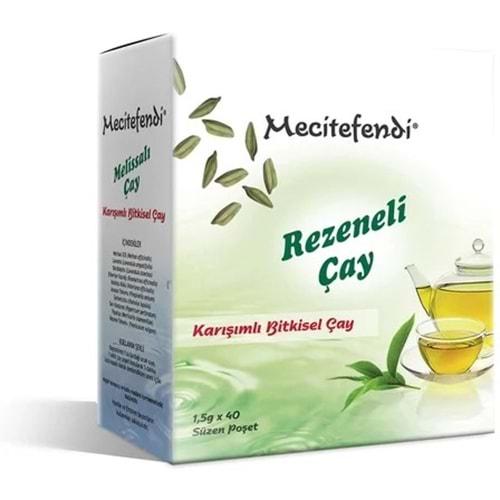 Mecitefendi Rezeneli Bitki Çayı Süzen Poşetli 40 Adet 60 Gr