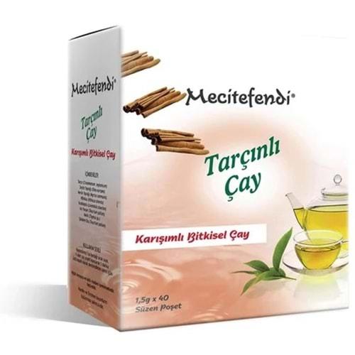 Mecitefendi Tarçınlı Bitki Çayı Süzen Poşetli 40 Adet 60 Gr