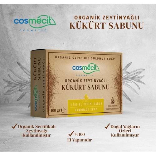 Cosmecit Organik Kükürt Sabunu Zeytinyağlı 100 Gr